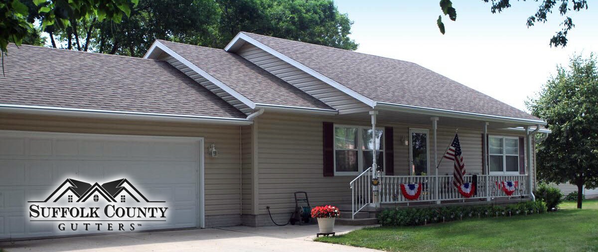 Long Island residential gutter installations